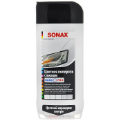 SONAX Полироль NanoPro (Белый),с воском/+ карандаш, 0,5л